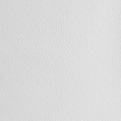 White 1.0 mm Thickness Textured PVC Faux Leather Vinyl Fabric,