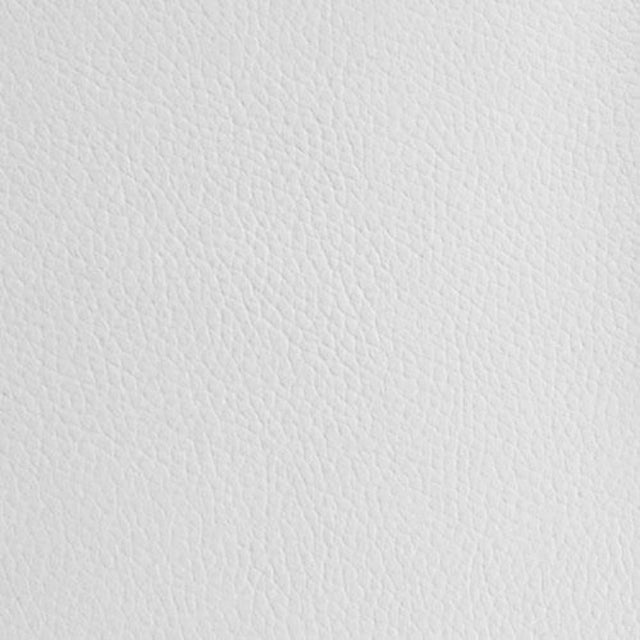 White 1.0 mm Thickness Textured PVC Faux Leather Vinyl Fabric,