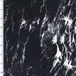 Poly Spandex Tricot Black White Marble