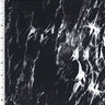Poly Spandex Tricot Black White Marble