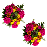 Seasonal Mixed Flower Bouquet Fresh Floral Arrangement Pack