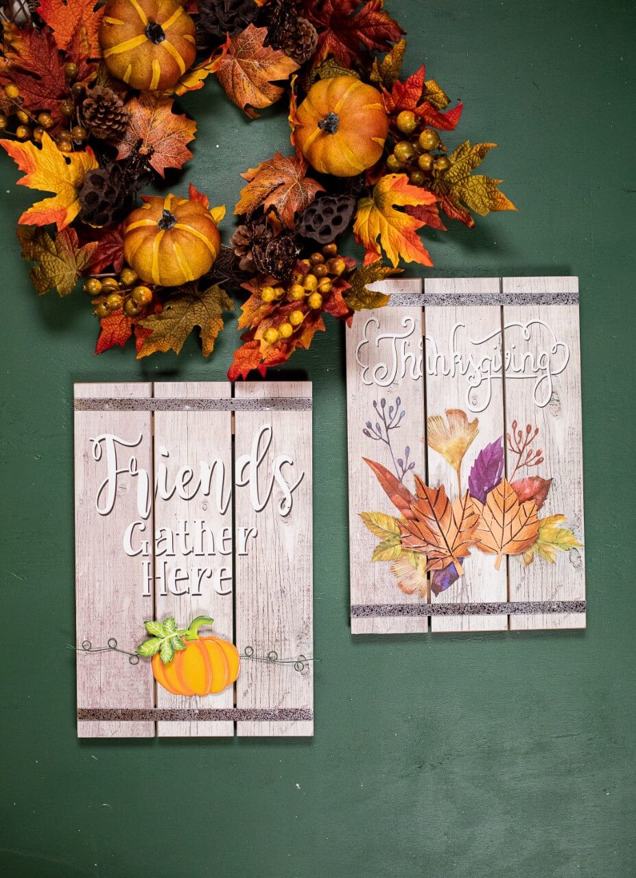 Thanksgiving Greeting Sign