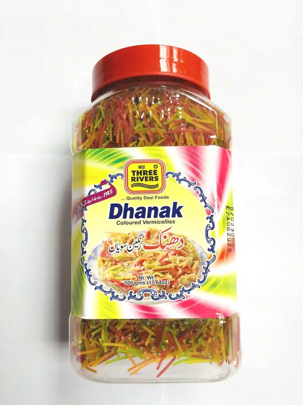 Three Rivers Dhanak Color Vermicellies 500gm