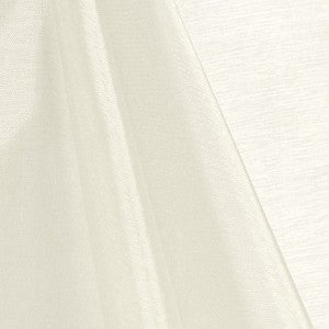 Ivory Mirror Crystal Organza Fabric