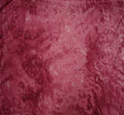 Tie Dye Crushed Velour Polyester Fabric - Burgundy Tie Dye, 58/60" Width (1 Yard)
