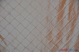Taffeta Pintuck Fabric - 4" X 4" Diamond Pattern, 58" Width, Multiple Colors (1 Yard)