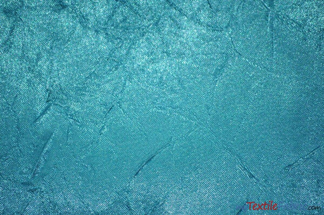 Silky Crush Satin Polyester Fabric - Crushed Charmeuse Satin, Multiple Colors, 54" Width (1 Yard)