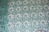 Open Weave Chain Chemical Lace Polyester Fabric - Sheer Metallic Open Work, Sequins Embellished, 50" Width, 10 Colors (1 Yard)