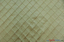 Pintuck 2X2 Taffeta Fabric - Diamond Pattern, 54" Width, Multiple Colors (1 Yard)