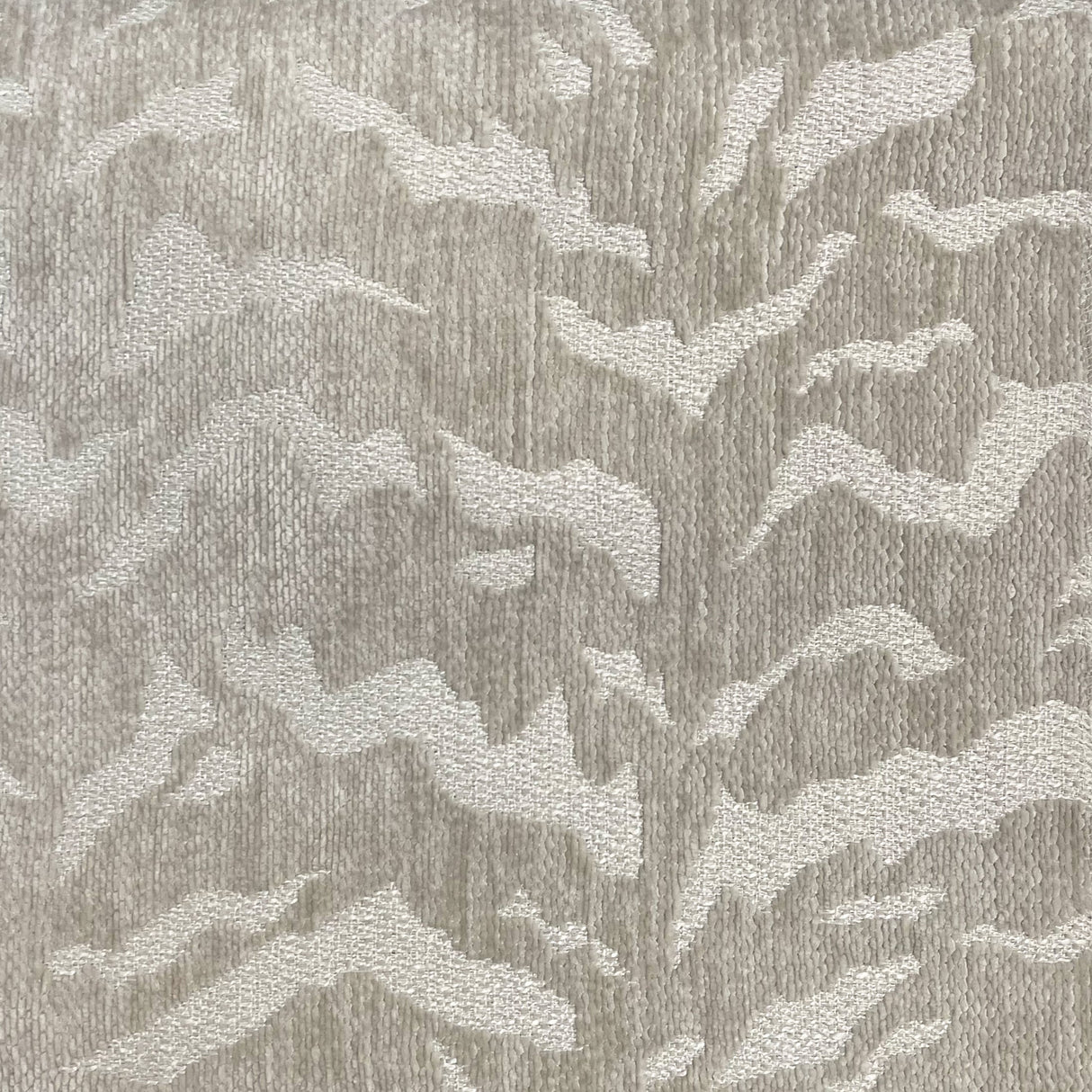 Chenille Upholstery Fabric Tigre Abstract Damask