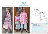 Sewing Pattern Tini Peasant Blouse and Dress by Farbenmix