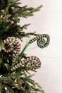 30” Tinsel Swirl Spray