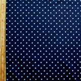 Nylon Lycra Swim Knit Tiny Lavender Diamonds on Dark Navy