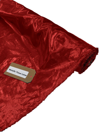 Tissue Lame Fabric - Metallic Colors, 58" Width (1 Yard)