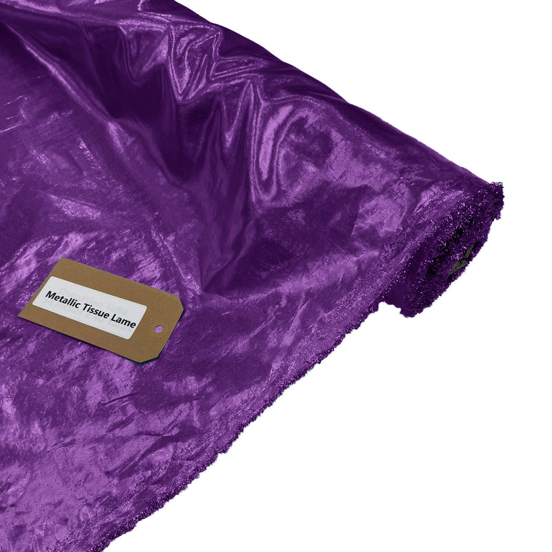 Tissue Lame Fabric - Metallic Colors, 58" Width (1 Yard)