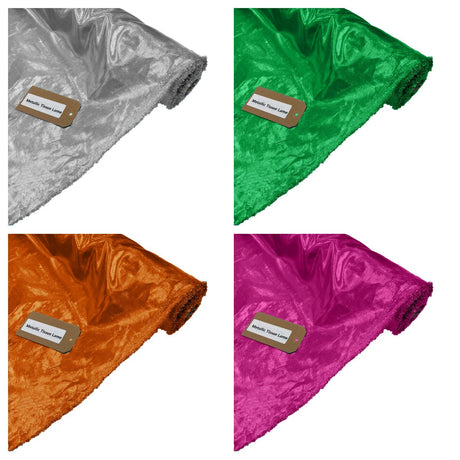 Tissue Lame Fabric - Metallic Colors, 58" Width (1 Yard)