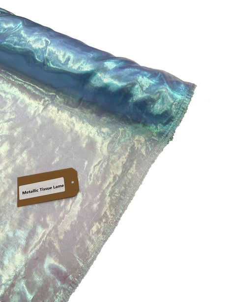 Tissue Lame Fabric - Metallic Colors, 58" Width (1 Yard)