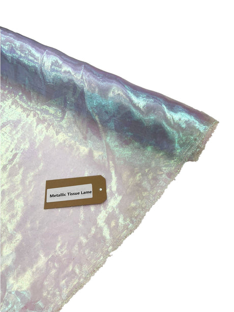 Tissue Lame Fabric - Metallic Colors, 58" Width (1 Yard)