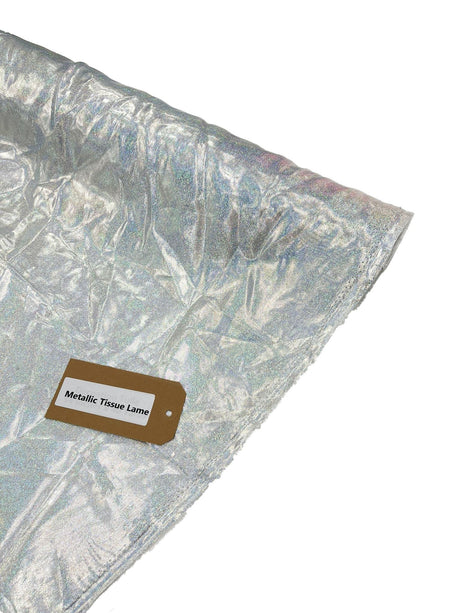 Tissue Lame Fabric - Metallic Colors, 58" Width (1 Yard)