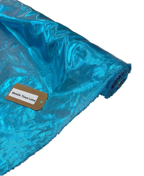 Tissue Lame Fabric - Metallic Colors, 58" Width (1 Yard)
