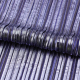 Titanium Pleated Polyester Fabric - Black/Purple, Black/Lavender, Black/Turq, Black/Copper, Black/Green, Black/Burgundy, Black/Royal, Black/Pink, Black/Olive, Black/Black, 58/60" Width (1 Yard)