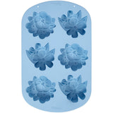 Wilton Floral Party Silicone Mold – 6 Cavity