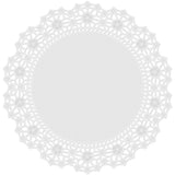 Wilton Round 12-Inch White Paper Doilies, 6-Count