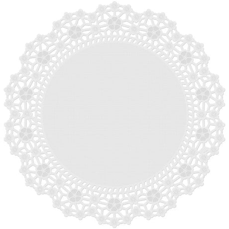 Wilton Round 12-Inch White Paper Doilies, 6-Count