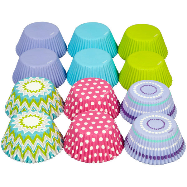 Wilton Bright and Summery Standard Cupcake Liners, 300-Count
