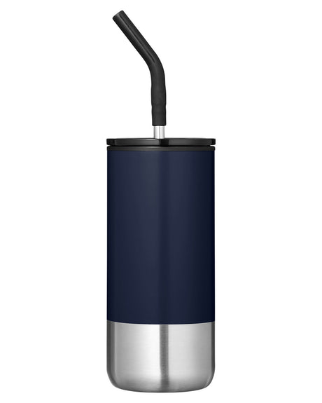 Summit 16oz Insulated Tumbler With Straw