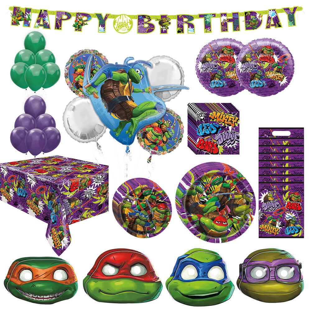 TMNT Party Supplies Kit Serves 8