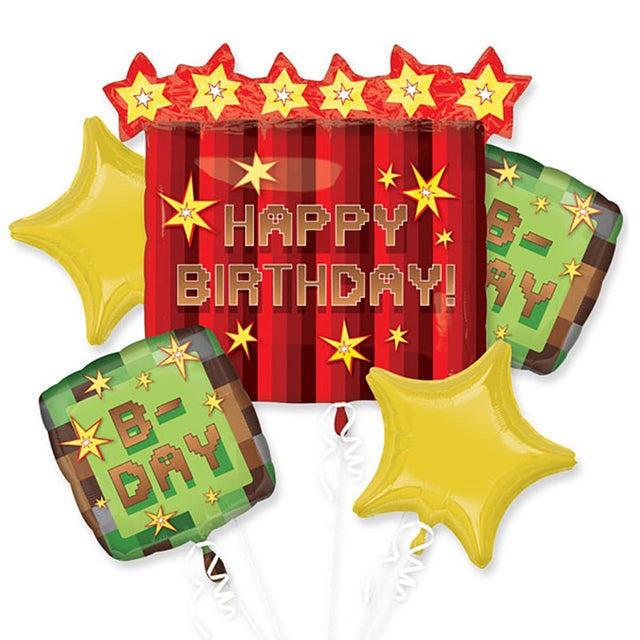 Birthday Foil Balloon Bouquet
