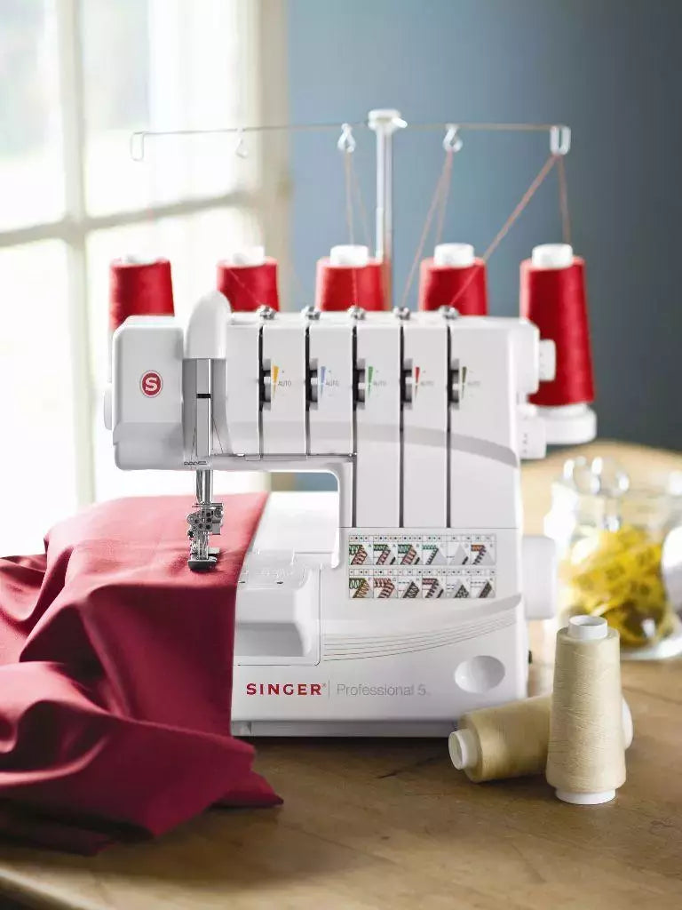 Singer Professional 5 Serger Heavy-Duty Cover Stitch Machine - 2 to 5 Threads