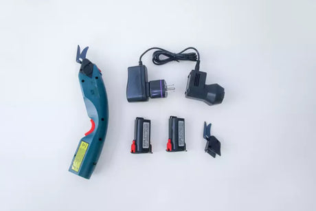 Fabric Cutting Shears Rechargeable Portable - 5mm Trimming Capacity