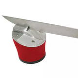 Knife and Shear Sharpener Tungsten Carbide & Ceramic - Industrial Suction Base