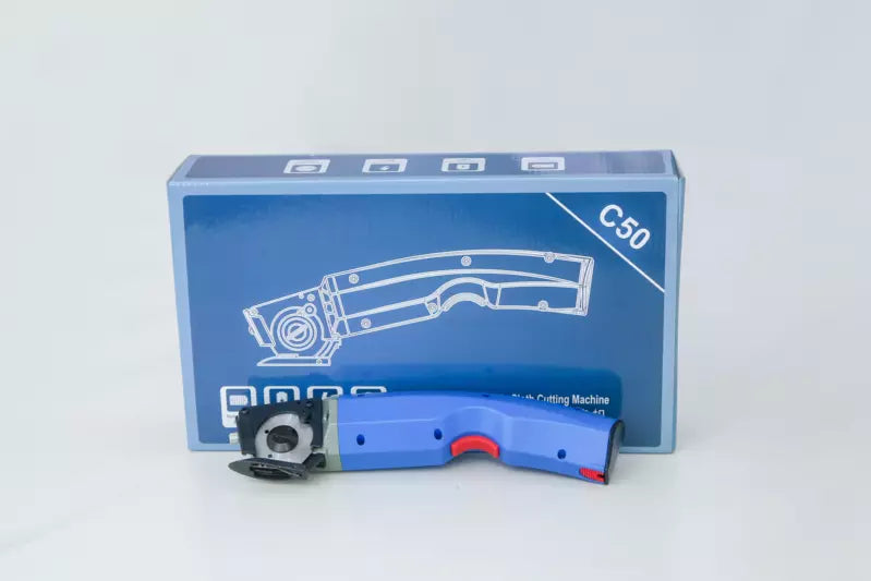 Rechargeable Portable Fabric Rotary Cutter - 10mm Trimming Capacity