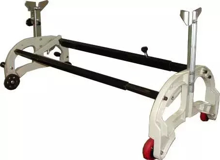 Manual Fabric Spreader Expandable Heavy-Duty for Cutting Tables - 48" to 72"