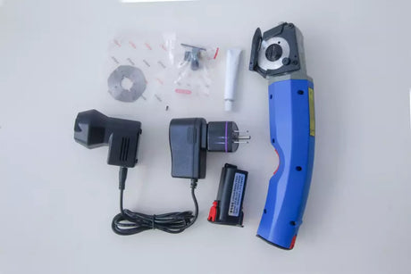Rechargeable Portable Fabric Rotary Cutter - 10mm Trimming Capacity