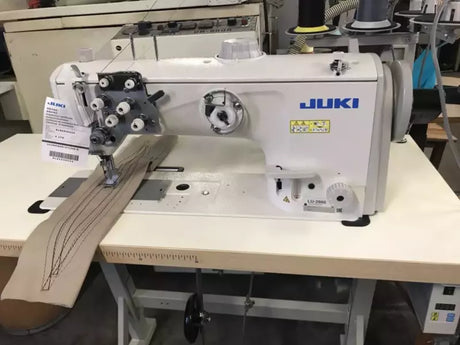 Industrial Sewing Machine JUKI LU-2860 Unison Feed Walking Foot - 2 Needle Lockstitch