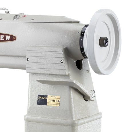 Industrial Sewing Machine Post Bed High-Speed Lockstitch for Heavy-Duty Sewing - Consew 289RB-2
