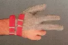Stainless Steel Mesh Safety Glove Cut Protection - 3 Finger