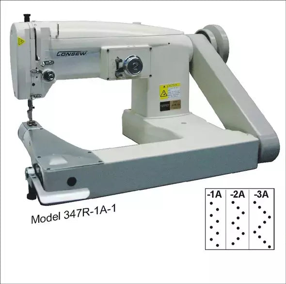 Industrial Sewing Machine Feed-Off-The-Arm Zig-Zag Lockstitch - Consew 347R-3A-1