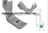 Piping Foot Metal High Shank for Right or Left Side - 1/16" to 1/2"