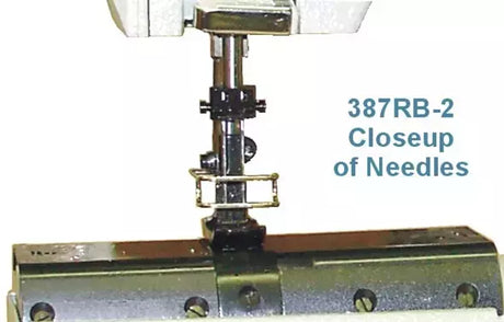 Industrial Sewing Machine Heavy-Duty 2 Needle Walking Foot - Consew 387RB-2