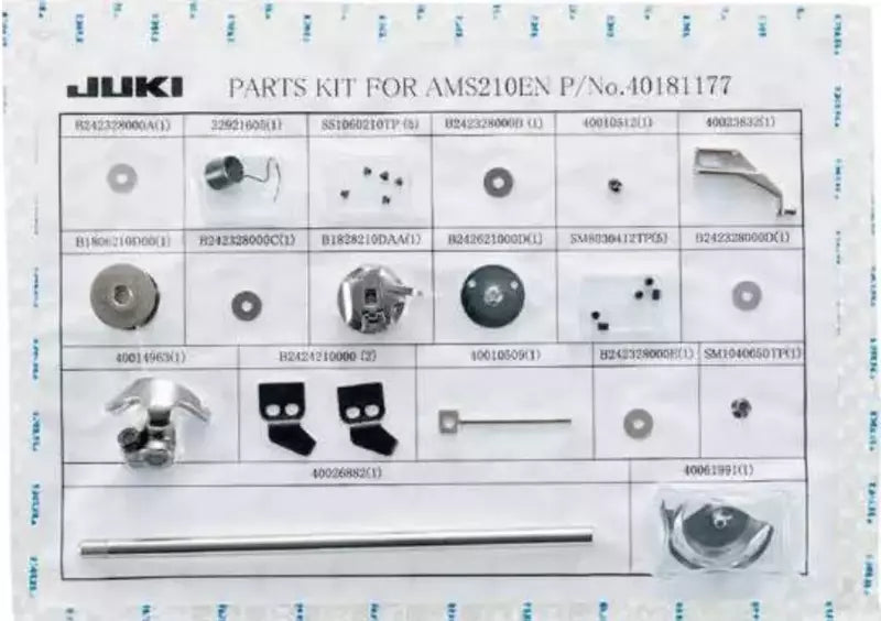 JUKI AMS-210/221/224 Spare Parts Kit Heavy-Duty for Industrial Sewing Machines - ENH*