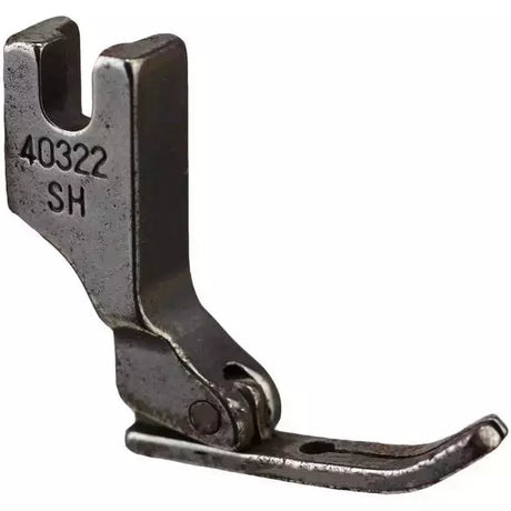 Zipper Presser Foot Split Hinged High Shank for Industrial Lockstitch Machines - 40322SH