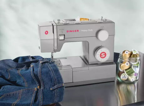 Singer Heavy Duty 4411 Sewing Machine for Denim, Canvas - 11 Stitches