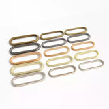 Oval Metal Ring Durable Welded Hardware for Bags & Belts - 3mm x 20mm x 2mm