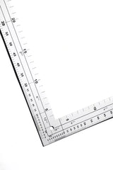Fairgate Heavy-Duty Aluminum L-Square Ruler for Design & Layout
