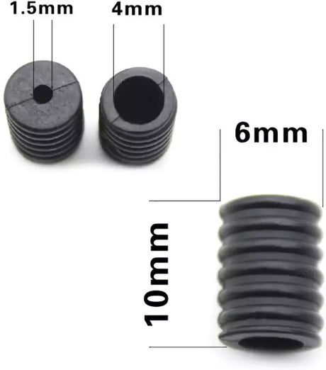 Face Mask Adjustment Buckle Silicone Ear Loop Saver for Kids & Active Use - 100 Pack